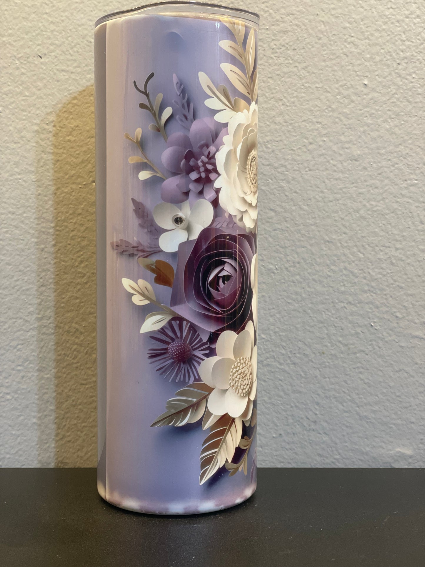 Purple 3D Floral
